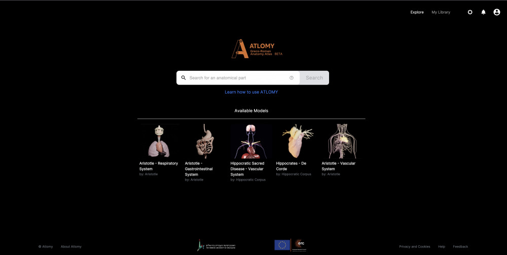 Search page